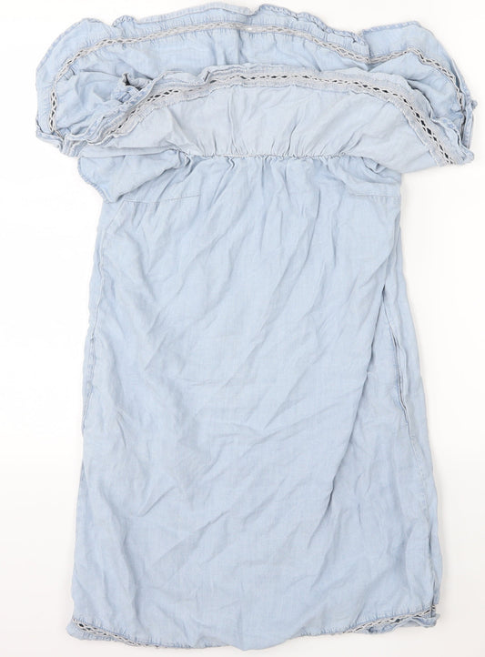 F&F Womens Blue   A-Line  Size 8
