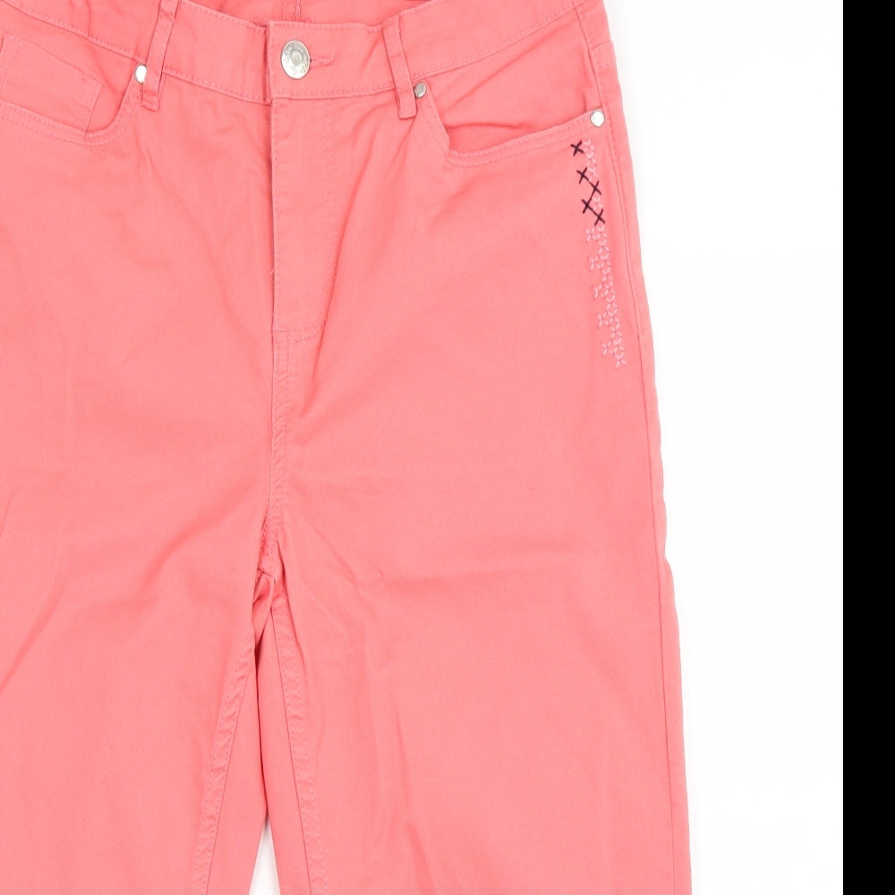 ESMARA Womens Pink   Capri Jeans Size 10
