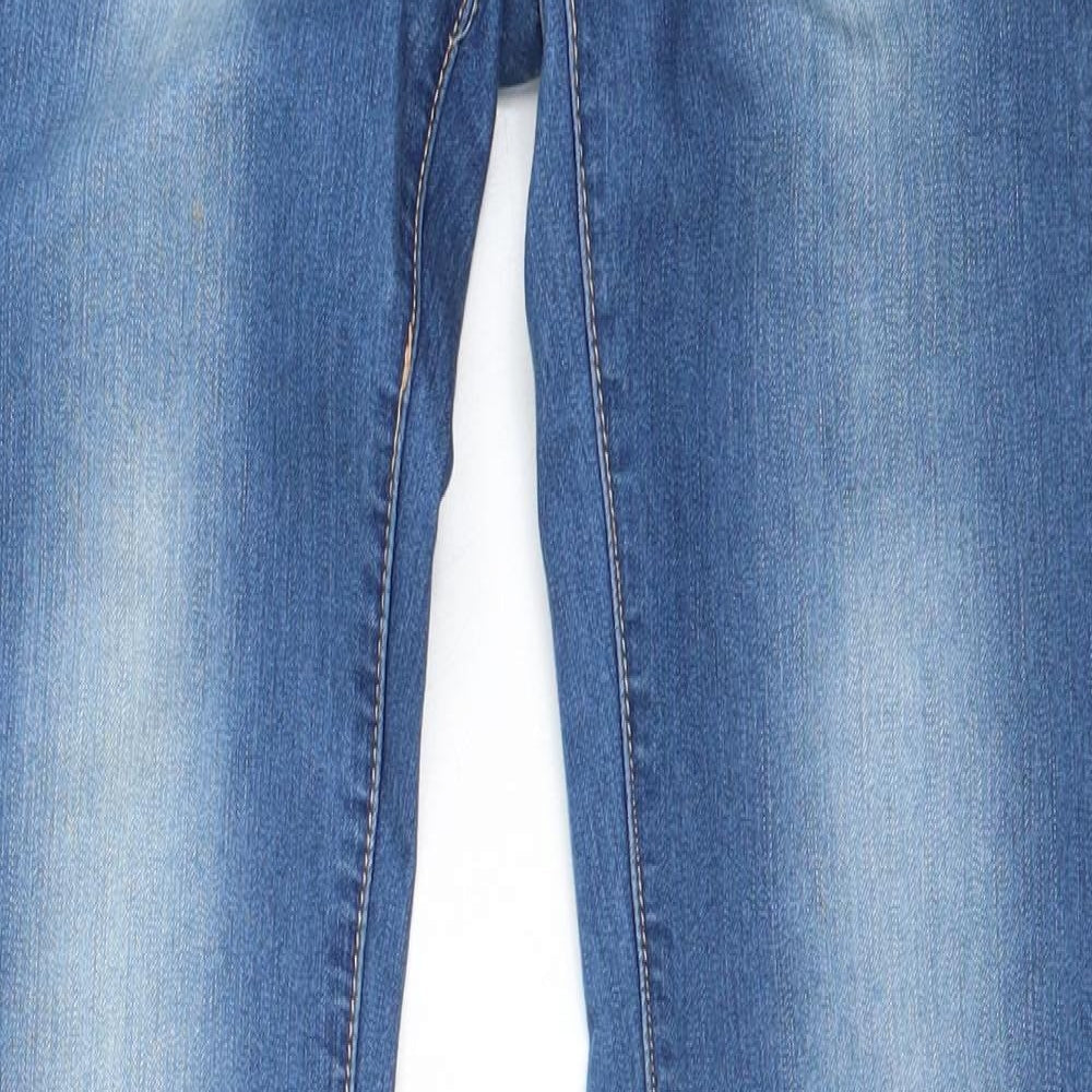 Mileno Womens Blue   Straight Jeans Size M L32 in