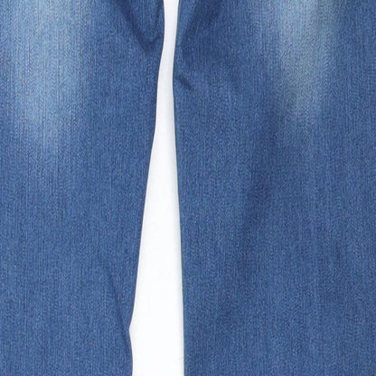 Mileno Womens Blue   Straight Jeans Size M L32 in