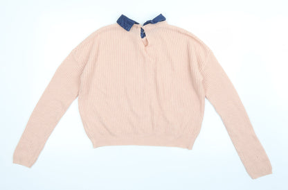 Primark Womens Pink   Pullover Jumper Size 12