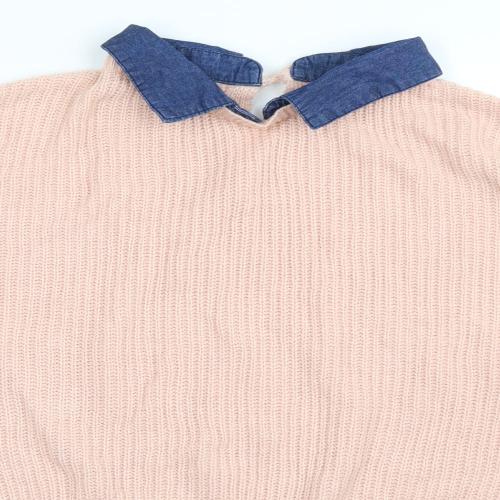 Primark Womens Pink   Pullover Jumper Size 12