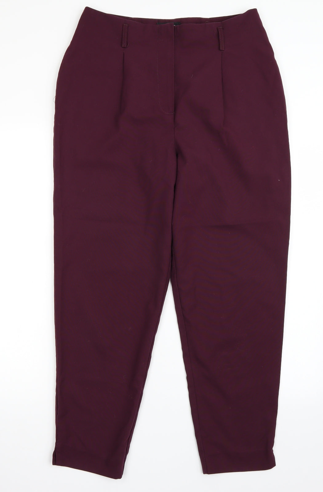 Newlook Womens Purple   Trousers  Size 12 L27 in