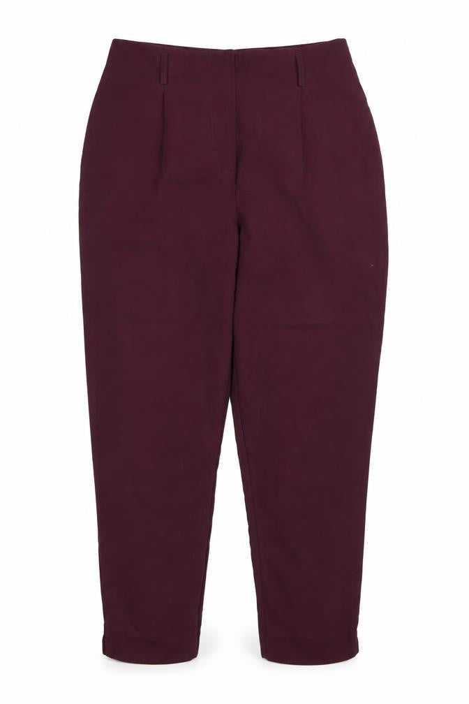 Womens UK Size 12 Newlook Regular Fit  Purple Trousers