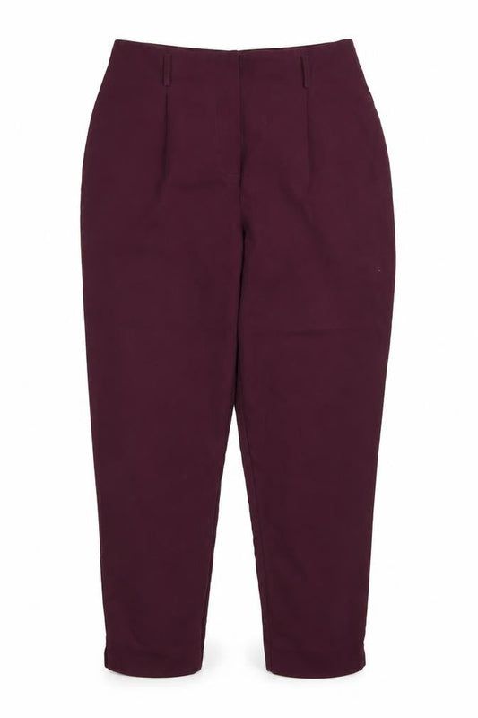 Womens UK Size 12 Newlook Regular Fit  Purple Trousers