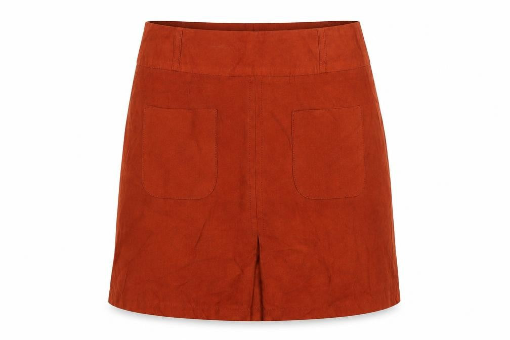 Womens UK Size 8 BE BEAU Straight & Pencil Velour Skirt