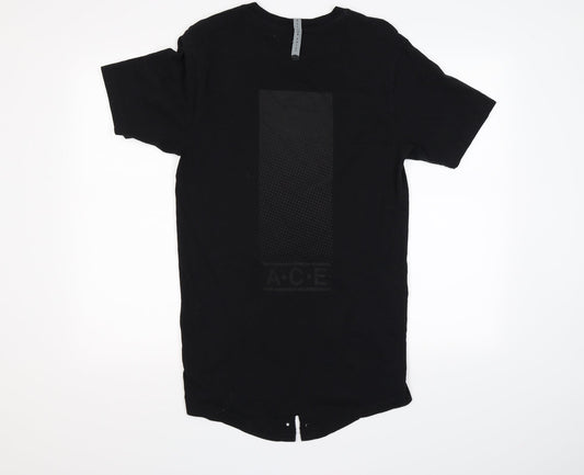 A.C.E Mens Black    T-Shirt Size M  - All Can Exist