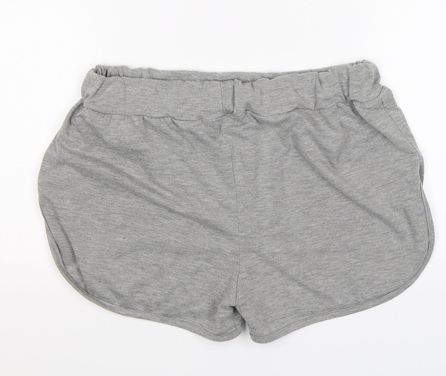 Pretty Little Thing  Womens Grey  Jersey Sweat Shorts Size 12 - PLT