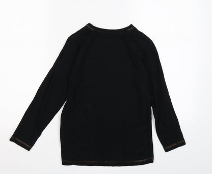 Young Dimension Girls Black   Basic Casual Size 7-8 Years  - NEW YORK PARIS, MILAN