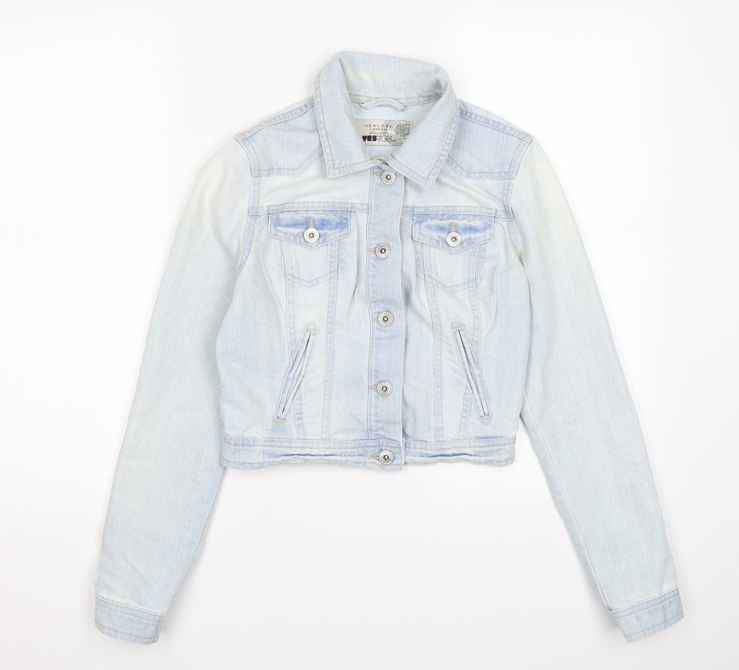 Womens UK Size 8 New Look Blue Jacket