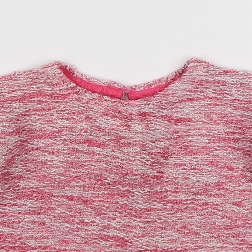 Primark Girls Pink  Knit Pullover Jumper Size 3-6 Months