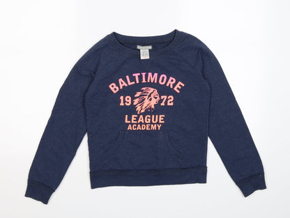 baltimore league Boys Blue  Jersey Pullover Jumper Size 10 Years  - Baltimore League Academy