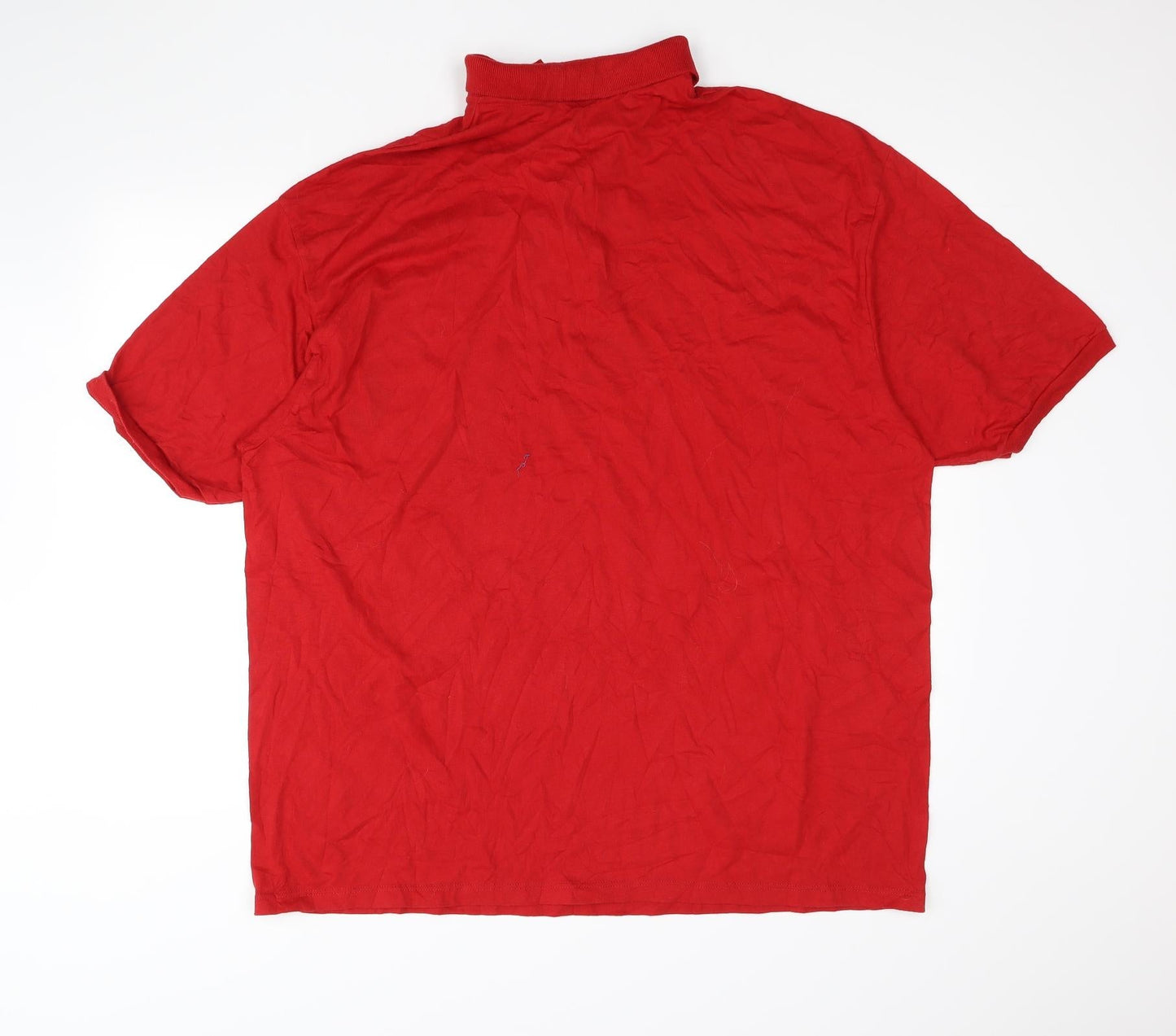 JERZEES Mens Red    Polo Size 2XL