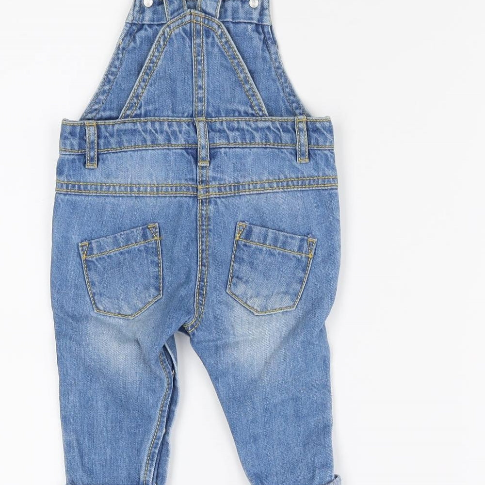 NEXT Baby Blue   Dungaree One-Piece Size 3-6 Months