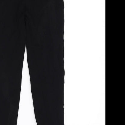 Womens UK Size M Zara Regular Fit  Black Trousers