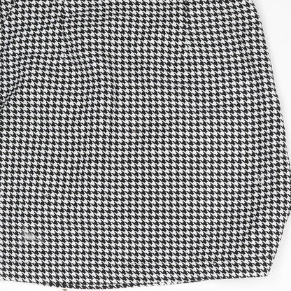Nobody's Child Womens Black Check  Mini Skirt Size 6