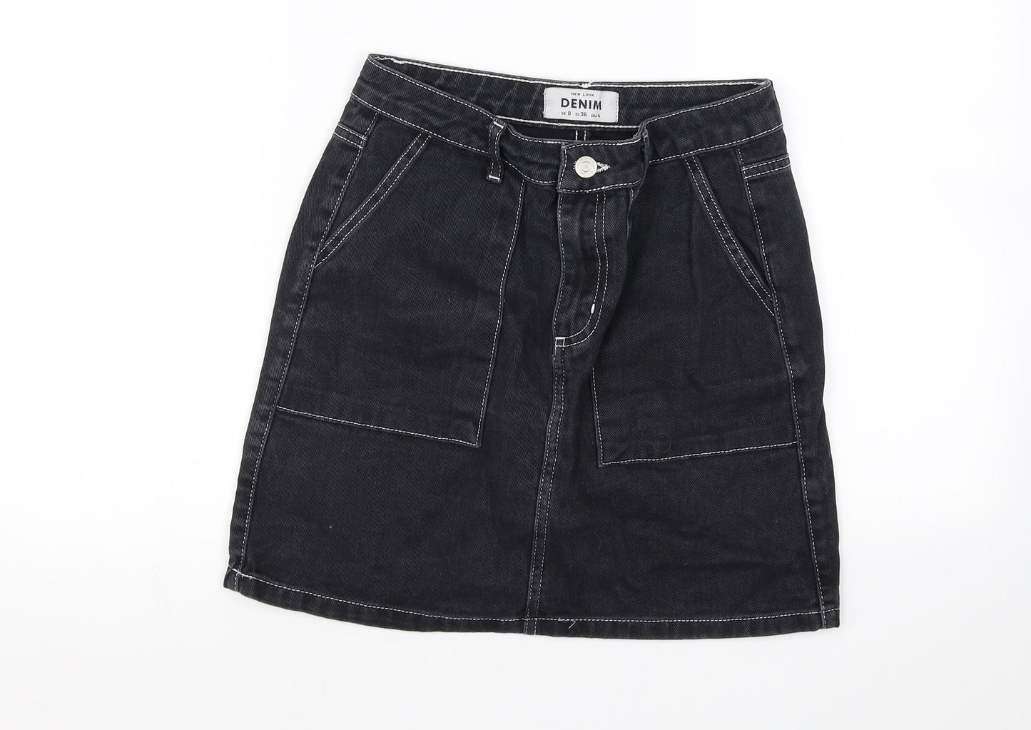 Womens UK Size 8 Denim & Co. Mini  Skirt