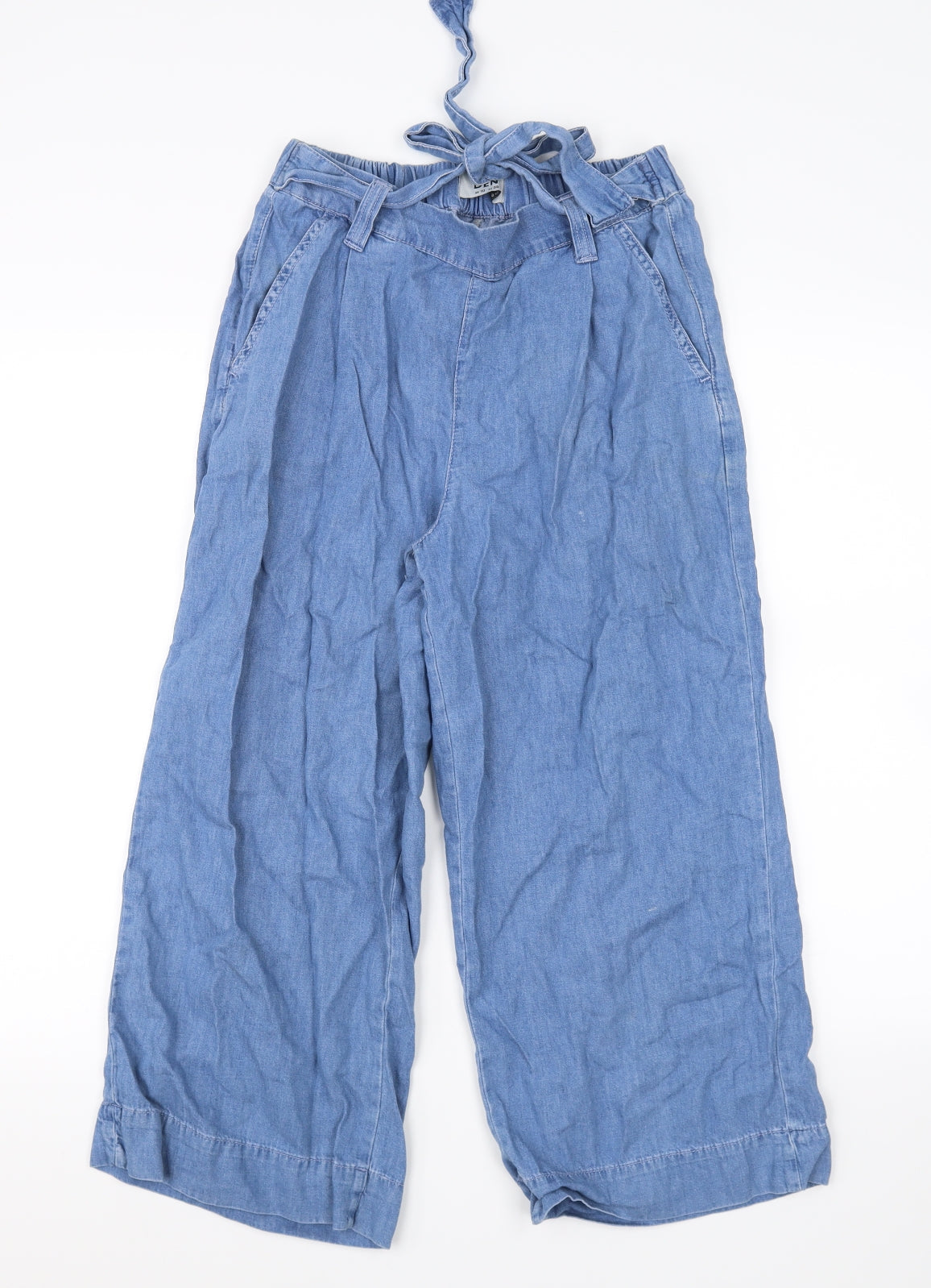 New Look Womens Blue   Straight Jeans Size 10 L25 in