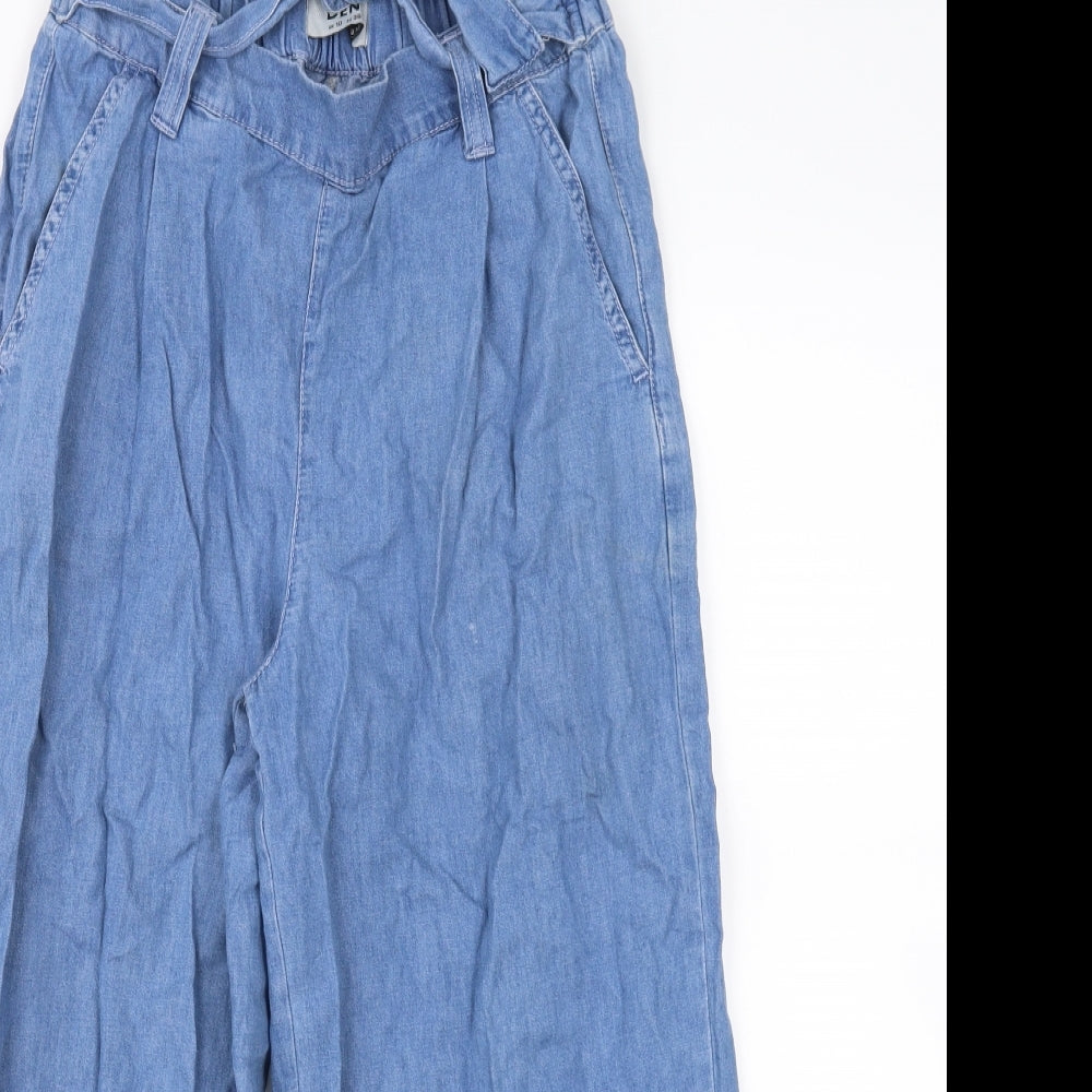 New Look Womens Blue   Straight Jeans Size 10 L25 in