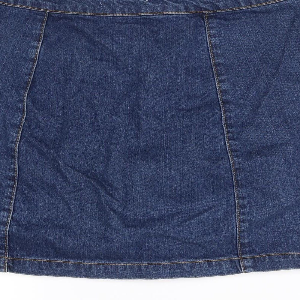 Glamorous Womens Blue   Mini Skirt Size 10
