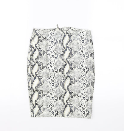 In Vogue Womens Multicoloured Animal Print  Mini Skirt Size XS