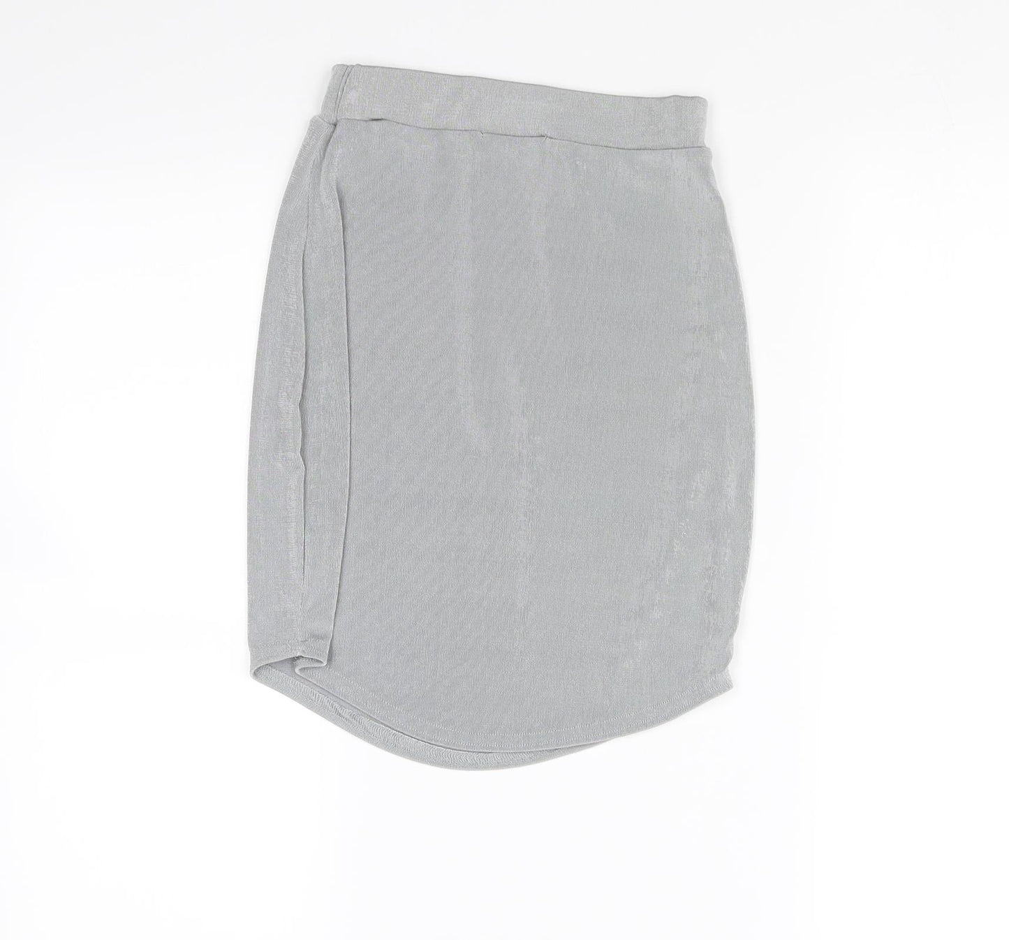 Misspap Womens Grey   Mini Skirt Size XS