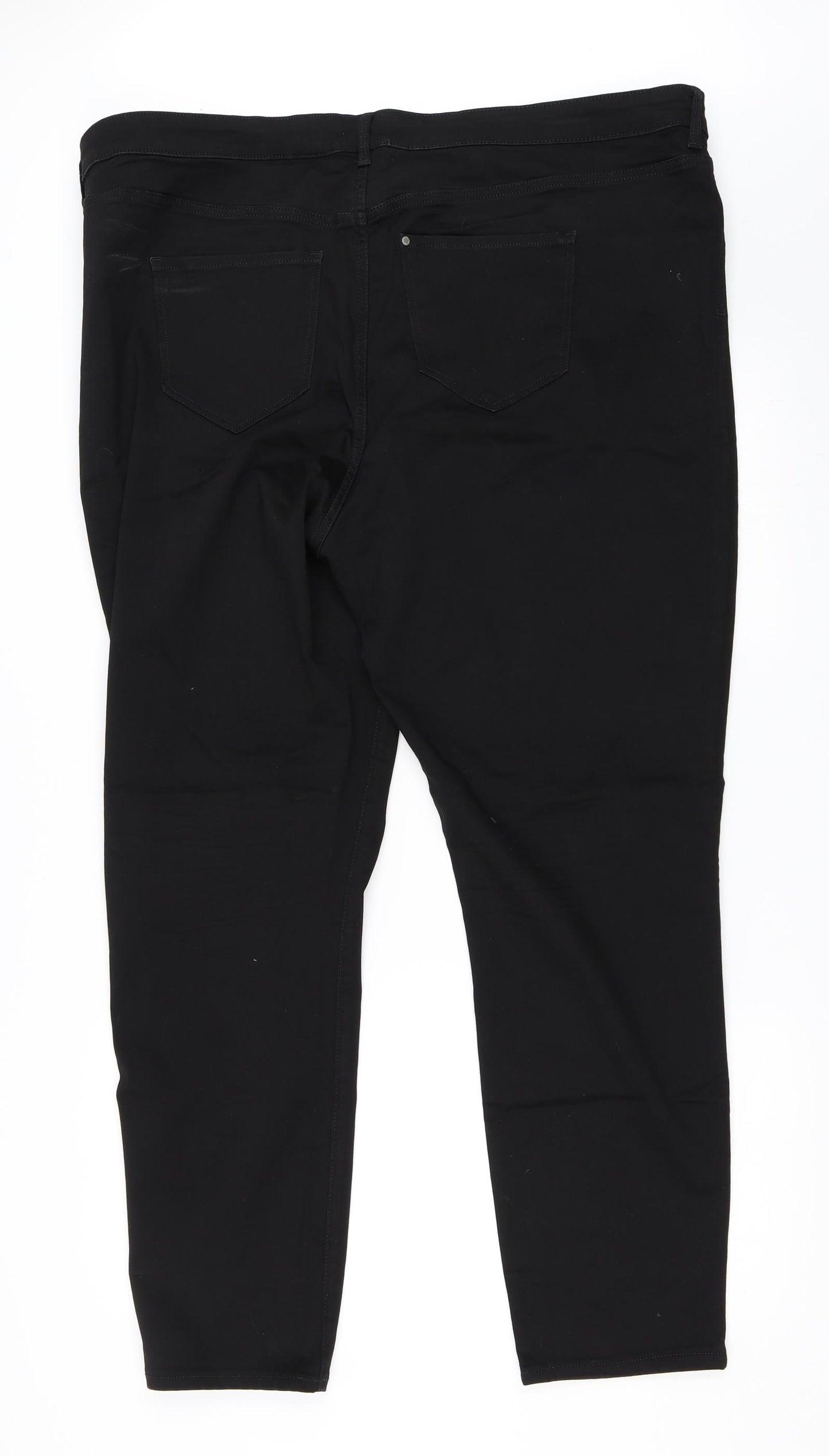 Womens UK Size 28 H&M Regular Fit Skinny Black Jeans