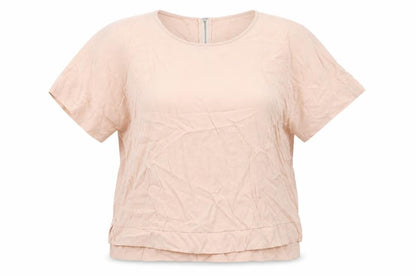 Womens UK Size 12 River Island Pink Basic Blouse