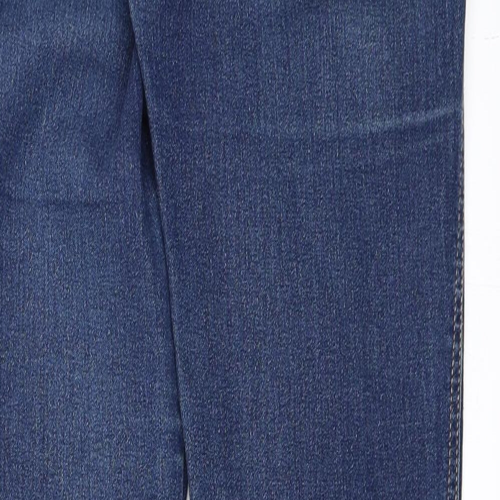Womens UK Size 27 in H&M Regular Fit Skinny Blue Jeans