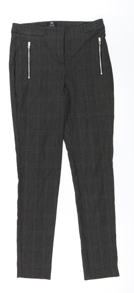 F&F Womens Black   Capri Trousers Size 8 L28 in