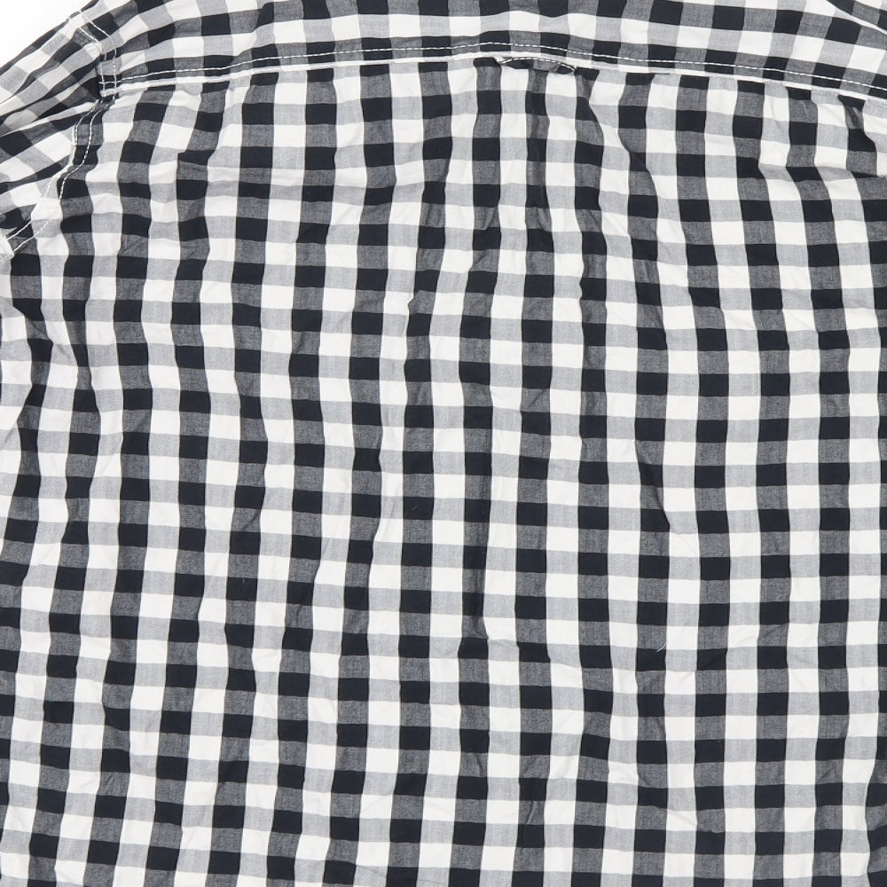 Mens UK Size M Flying Machine Blue  Button-Up Long Sleeve Casual Shirt