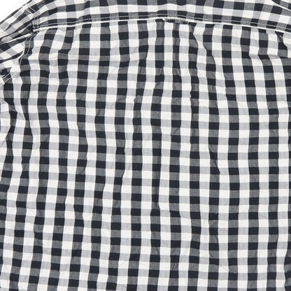 Mens UK Size M Flying Machine Blue  Button-Up Long Sleeve Casual Shirt