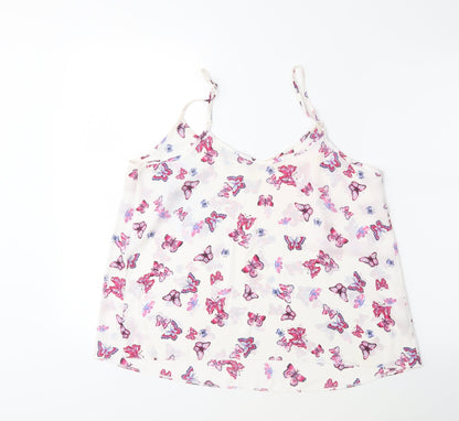 Atmosphere Womens Pink Floral  Basic Blouse Size 14