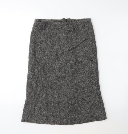 HABANA Womens Grey   A-Line Skirt Size 28 in