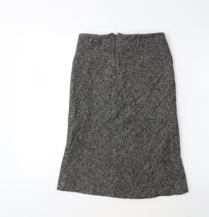 HABANA Womens Grey   A-Line Skirt Size 28 in