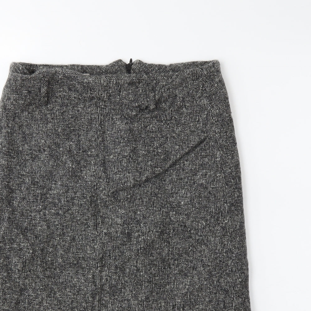 HABANA Womens Grey   A-Line Skirt Size 28 in