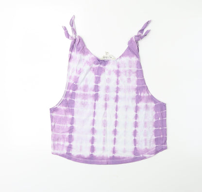 Miss Selfridge Womens Purple   Basic Tank Size 14