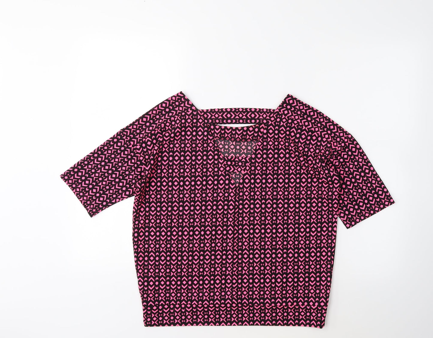 Womens UK Size 6 NEXT Pink Basic T-Shirt