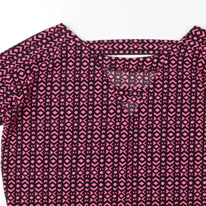 Womens UK Size 6 NEXT Pink Basic T-Shirt