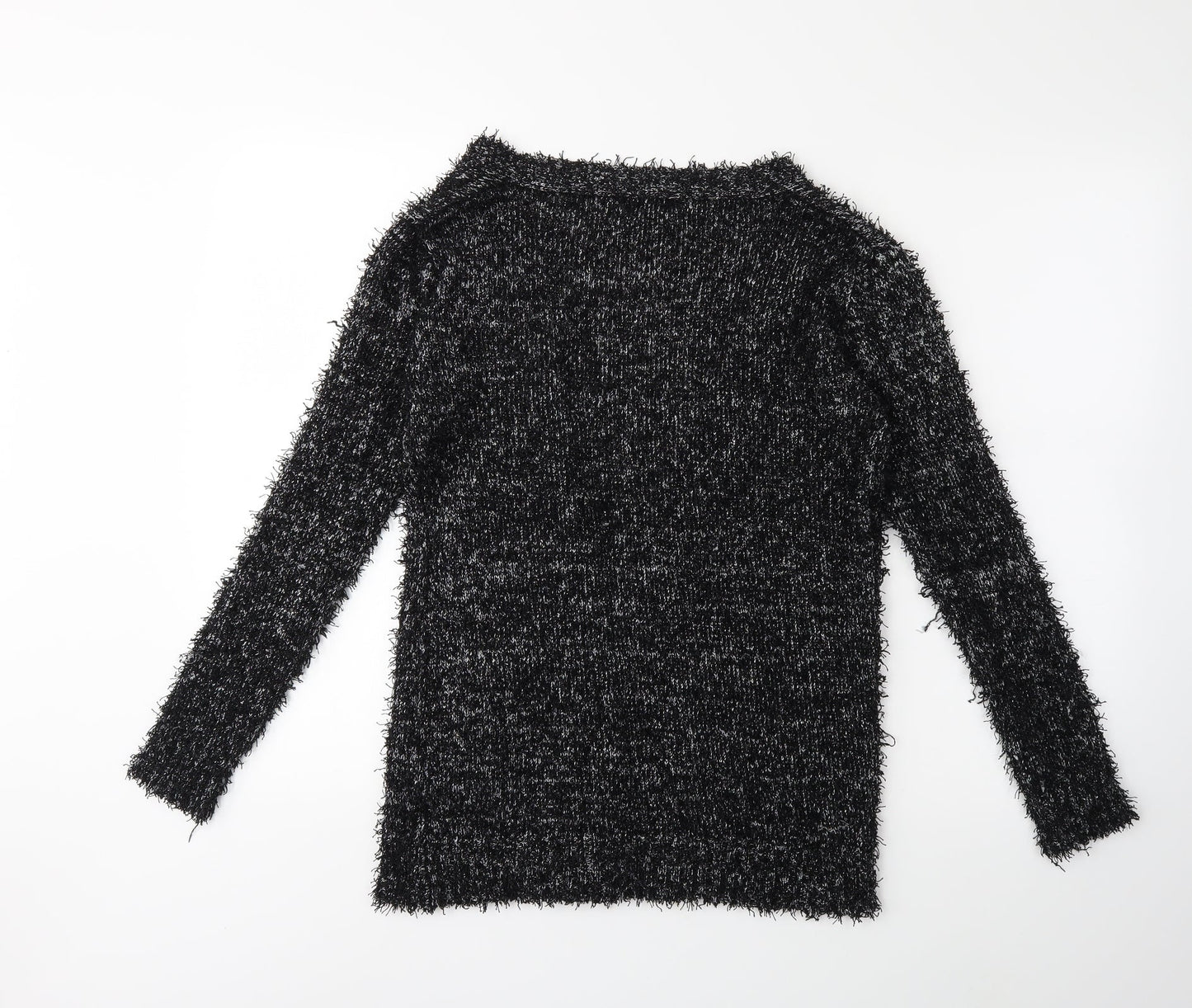 South Womens Black  Knit Cardigan Jumper Size 14