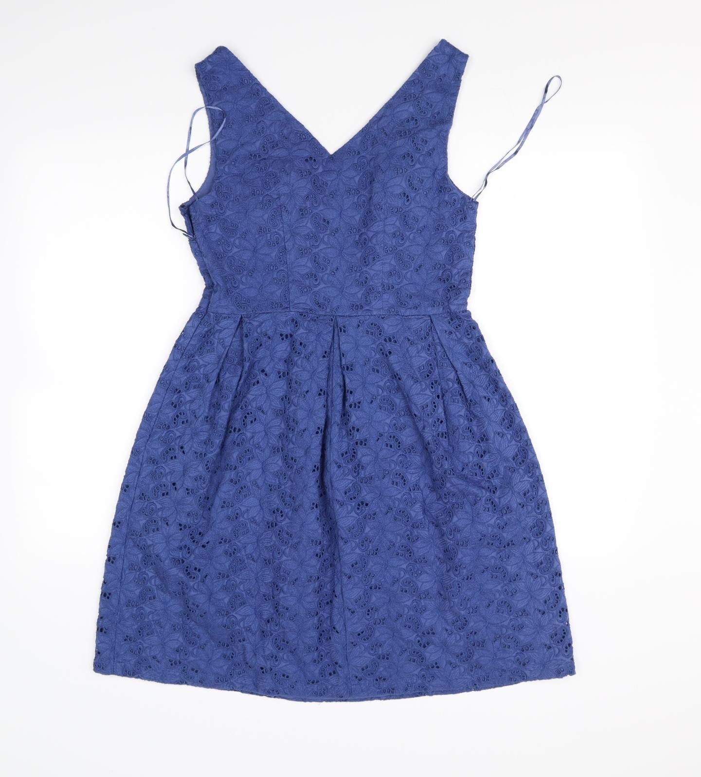 TU Womens Blue   Fit & Flare  Size 8