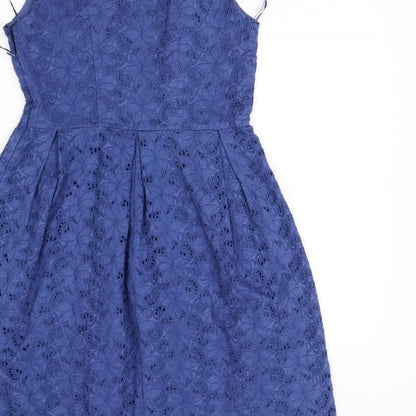 TU Womens Blue   Fit & Flare  Size 8