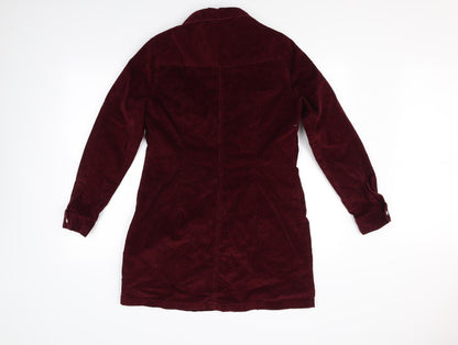 Papaya Womens Purple   Jacket Coat Size 14