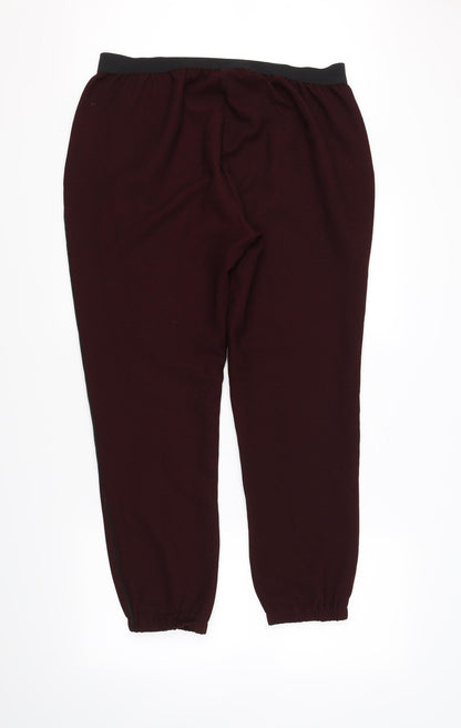River Island Womens Red   Trousers  Size 14 L29 in