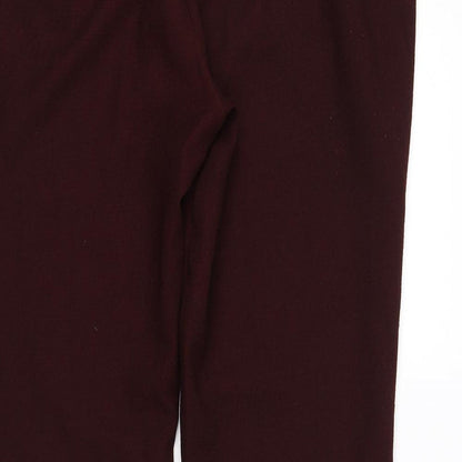 River Island Womens Red   Trousers  Size 14 L29 in