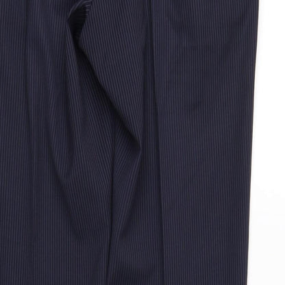 M&S  Womens Blue   Trousers  Size M L32 in