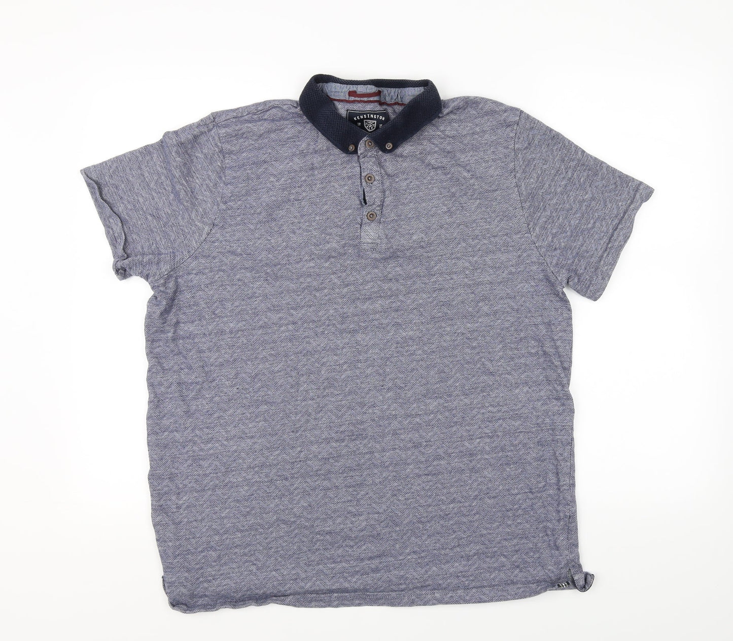 Kensington Mens Grey    Polo Size 2XL