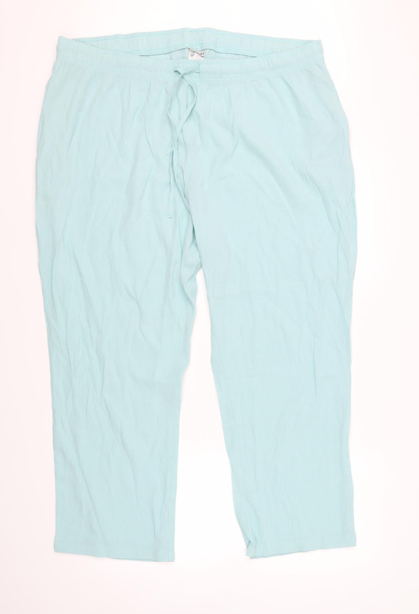 Womens UK Size 26 Damart Regular Fit  Blue Trousers