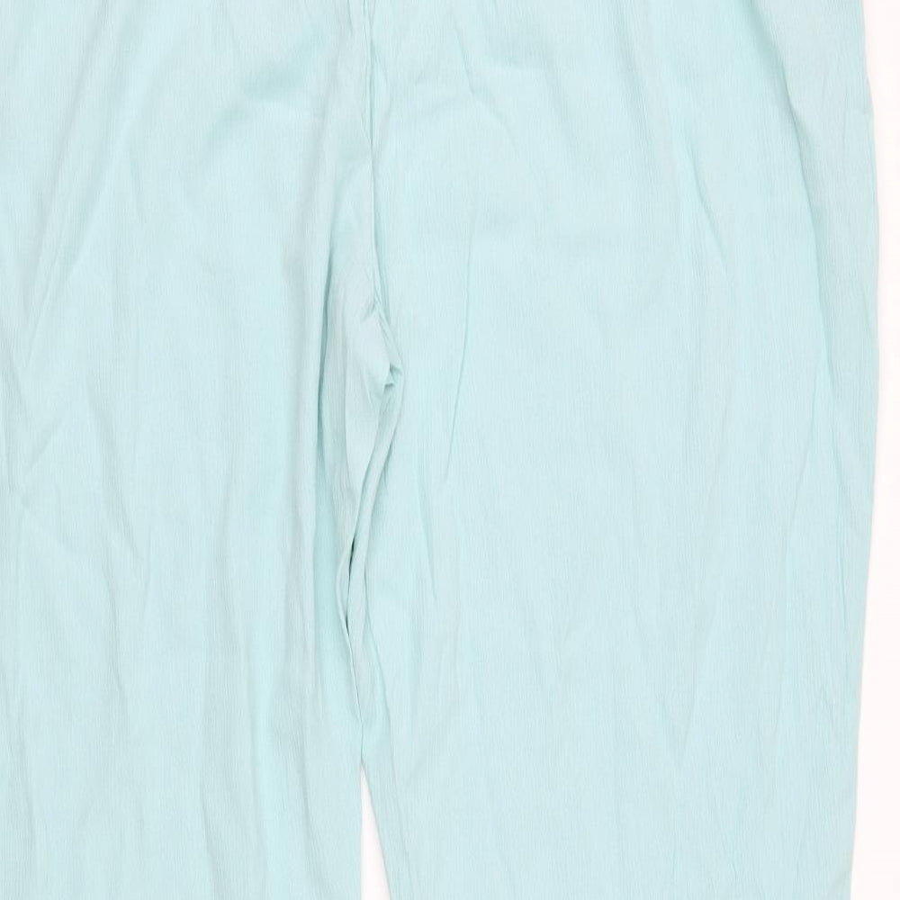Womens UK Size 26 Damart Regular Fit  Blue Trousers