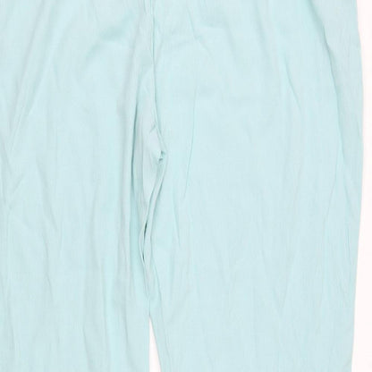 Womens UK Size 26 Damart Regular Fit  Blue Trousers